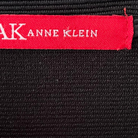 Anne Klein Black Long Sleeve Top - Picture 4 of 5